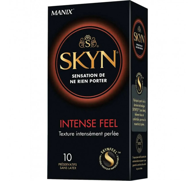 Презерватив с рельефом Skyn Intense Feel, безлатексный, (цена за 5 шт)