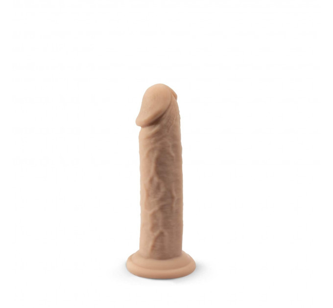 Реалистичный фаллоимитатор Silexd Real Skin Model 2 (6") на присоске, бежевый