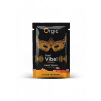 САШЕТ/Жидкий вибратор Orgie DUAL VIBE! со вкусом коктейля Секс на пляже, 1 мл САШЕТ/Жидкий вибратор Orgie DUAL VIBE! со вкусом коктейля Секс на пляже, 1 мл