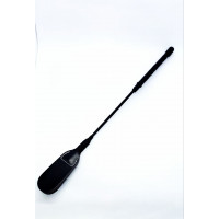 Стек DS Fetish экокожа Whip PU Leather riding crop, черный, 45 см