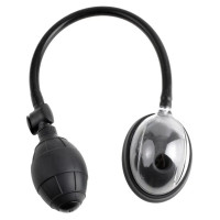 Вакуумная помпа женская Pipedream Fetish Fantasy с грушей, черная