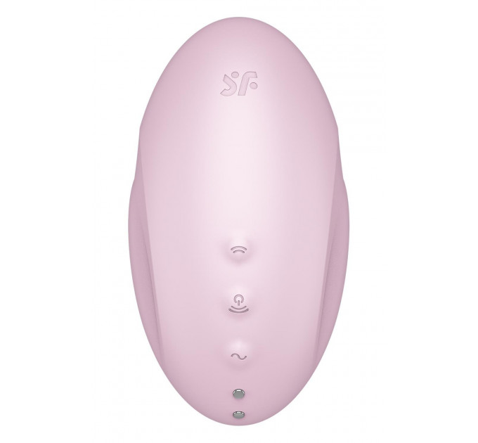 Вакуумний клітор стимулятор Satisfyer Vulva Lover 3 з вібрацією, рожевий