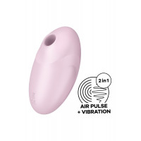 Вакуумный стимулятор клитора Satisfyer Vulva Lover 3 с вибрацией, розовый