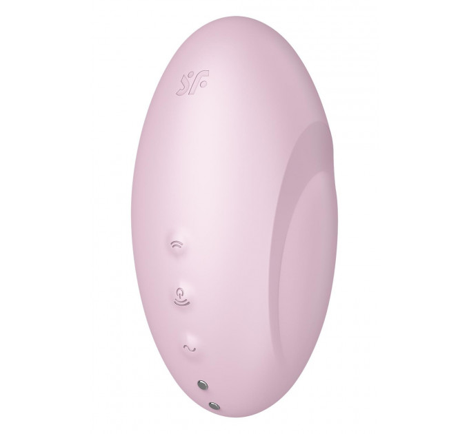 Вакуумний клітор стимулятор Satisfyer Vulva Lover 3 з вібрацією, рожевий