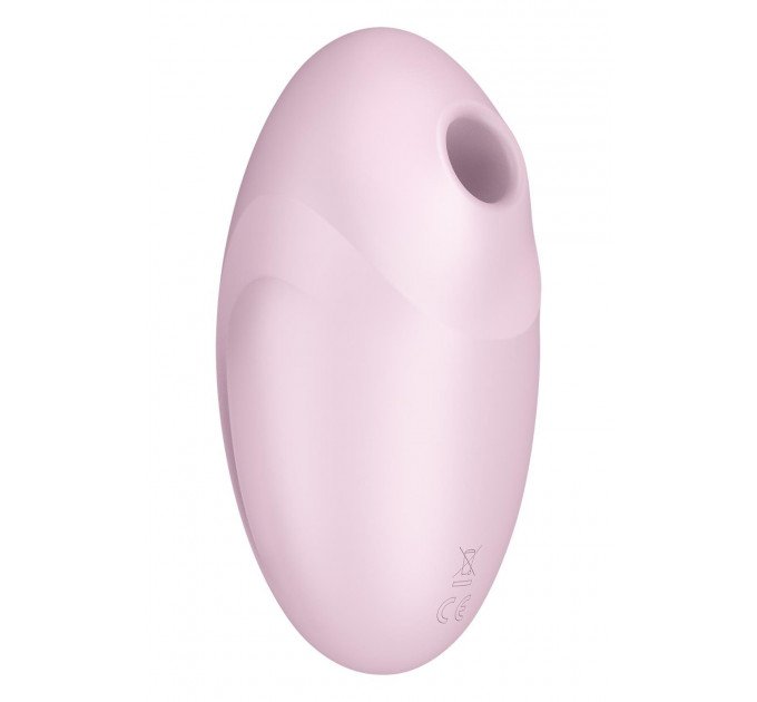 Вакуумний клітор стимулятор Satisfyer Vulva Lover 3 з вібрацією, рожевий