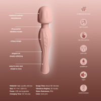 Вібратор-мікрофон 28 режимів Sweet Em, темно-рожевий