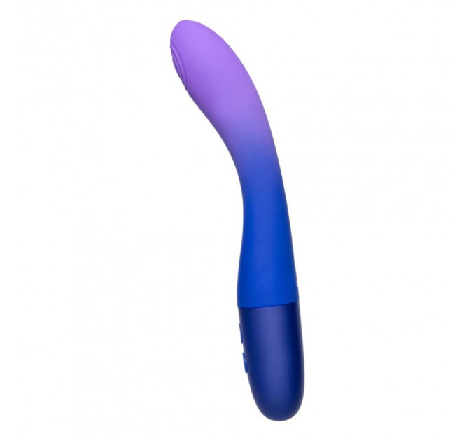 Вибратор с пульсатором Every Night Toys для точки G, сине-фиолетовый градиент