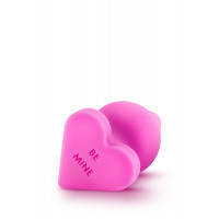 Анальний плаг PLAY WITH ME CANDY HEART BE MINE PINK