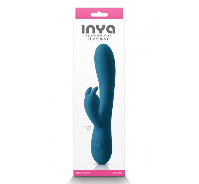 Вибратор кролик NS Novelties INYA LUV BUNNY DARK TEAL