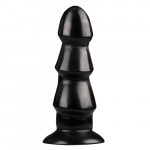 Анальный плаг для фистинга All Black AB40 12 см х 6 см, черный