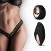 Вибратор в трусики стринги Vibrating Thong черный