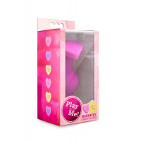 Анальний плаг PLAY WITH ME CANDY HEART BE MINE PINK