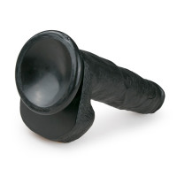 Фалоімітатор гігант EasyToys Black, 26.5 х 4.8 см