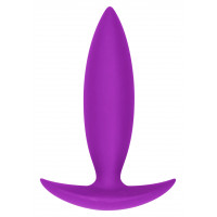 Анальная пробка Toy Joy Anal Play Bubble Butt Player Starter пурпурная, 10х2,5 см