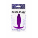 Анальная пробка Toy Joy Anal Play Bubble Butt Player Starter пурпурная, 10х2,5 см