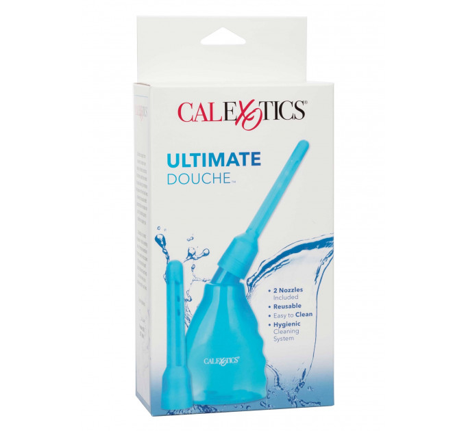 Анальный душ CalExotics Ultimate Douchе, голубой