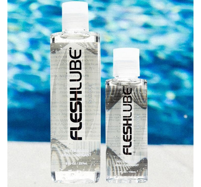 Анальний лубрикант на водній основі Fleshlube Slide, 100 мл
