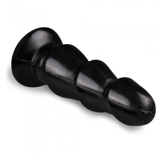 Анальный плаг для фистинга All Black AB40 12 см х 6 см, черный
