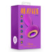 Анальний вібратор зі стразом Blush Oh My Gem Charm Amethyst колір фуксія