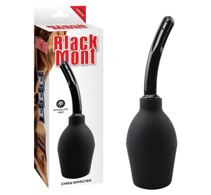 Анальный душ Chisa Black Mont Booty Cleanse, черный