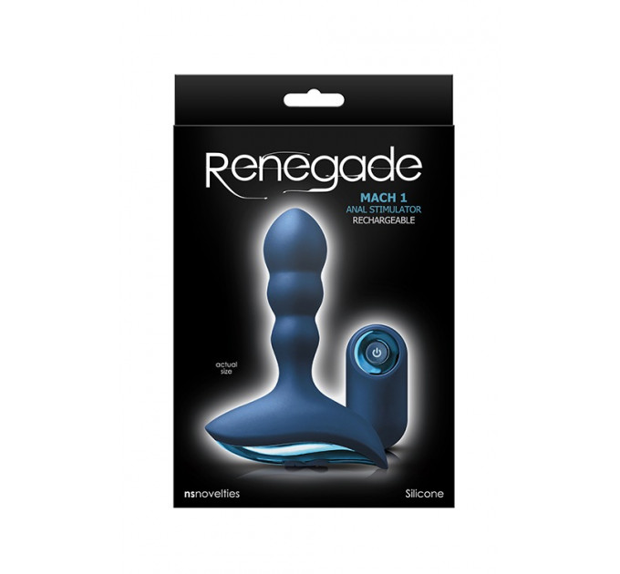 Анальний стимулятор RENEGADE MACH I BLUE