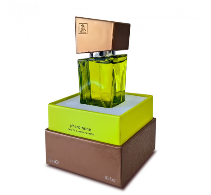 Духи з феромонами жіночі SHIATSU Pheromone Fragrance women lime 15 ml