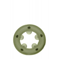 Эрекционное кольцо со встроенными магнитами Seven Creations Magnetic Cockring серое