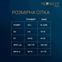 Еротична сукня-сітка Moonlight Lingerie Model 12 чорна, One Size
