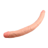 Фалоімітатор подвійний Chisa Ballsy Super Cock Ladybro Love # 02, тілесний