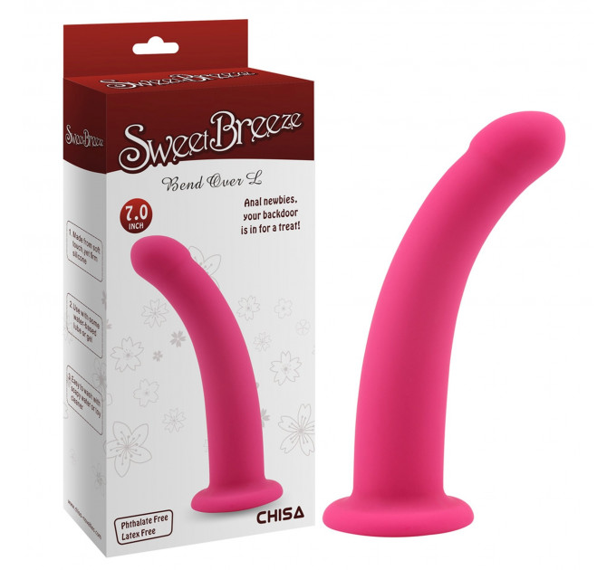 Фалоімітатор універсальний Chisa Sweet Breeze Bend Over L, рожевий