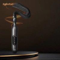 Флоггер-электрошокер Roomfun с электрическим током, черный