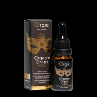 Клиторальные капли с вибрацией ORGASM DROPS VIBE - 15 мл