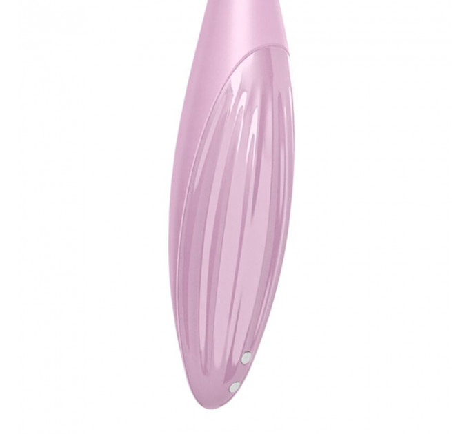 Кліторальний вібратор Satisfyer Twirling Joy з керуванням через програму, рожевий