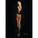 Колготки с узором и открытым доступом 20den Ballerina's Secret BS103 черные, S/M