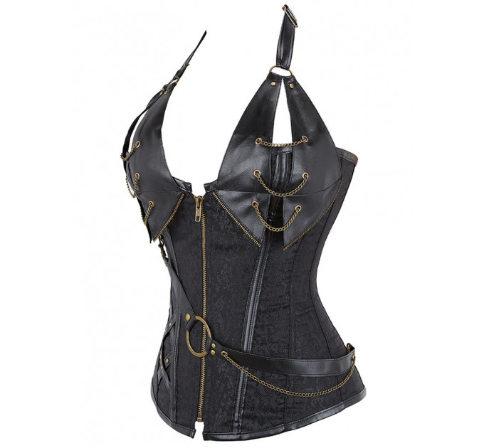 Корсет Star Night 14 Soft Steel Bones чорний, XS