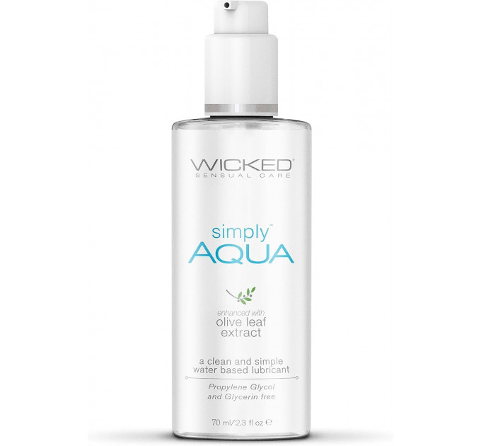 Лубрикант на водной основе WICKED SIMPLY AQUA 120ML Лубрикант на водной основе WICKED SIMPLY AQUA 120ML