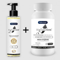 Лубрикант и гель 2-в-1 для эрекции и пролонгации BigErection Medica, 150 мл