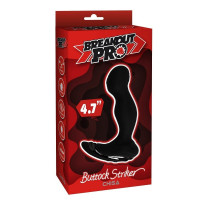 Массажер простаты Chisa Breakout Pro Buttock Striker с вибрацией и пульсацией, черный
