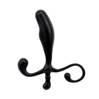 Масажер простати Chisa GK Power Party Hat Cock Ring із фігурною ручкою, чорний