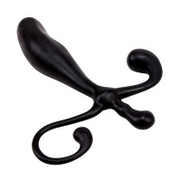 Массажер простаты Chisa GK Power Party Hat Cock Ring с фигурной ручкой, черный