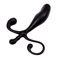 Массажер простаты Chisa GK Power Party Hat Cock Ring с фигурной ручкой, черный