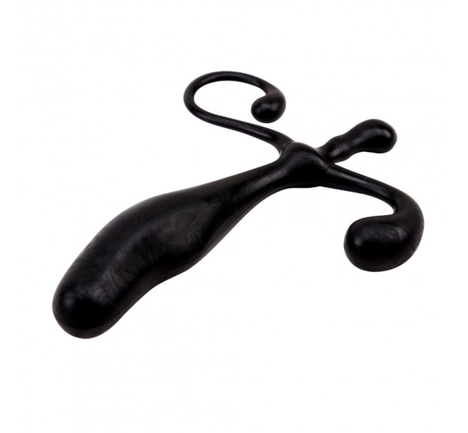 Массажер простаты Chisa GK Power Party Hat Cock Ring с фигурной ручкой, черный