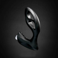 Массажер простаты размер S, XPANDER X4+ rechargeable PowerRocket, черный, 9.5 см