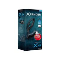 Масажер простати JoyDivision XPANDER X4+ rechargeable PowerRocket, чорний, розмір S, 9.5 см