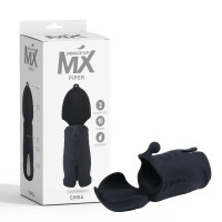 Мастурбатор с вибрацией Chisa MX Piper, черный