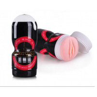 Мастурбатор реалистичный в колбе из киберкожи Passion Cup Vagina 04