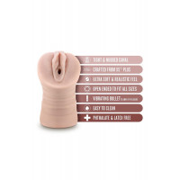 Мастурбатор вагина Blush Enlust Ayumi с вибропулей, 12 см
