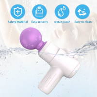 Міні-масажер Every Night Toys Candice біло-фіолетовий, 10 режимів вібрації