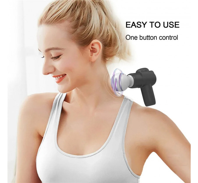 Мини-массажёр Every Night Toys Candice бело-фиолетовый, 10 режимов вибрации