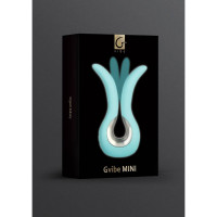 Міні-вібратор нереалістичний Gvibe Tiffany для вагіни, клітора та анальної зони, м'ятний, 10.5 х 2 см